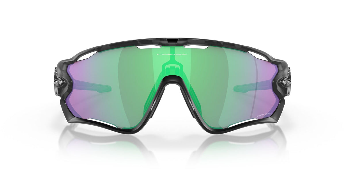 Oakley Jawbreaker 0OO9290 929079 31 Matte Black Camo / Prizm Road Jade 31 / Polycarbonate / O_matter / Molded