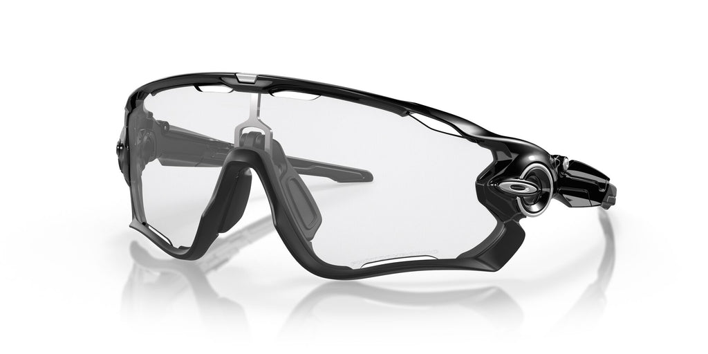 Oakley Jawbreaker 0OO9290 929014 31 Polished Black / Clear to Black Iridium Photochromic 31 / Plastic / Plastic