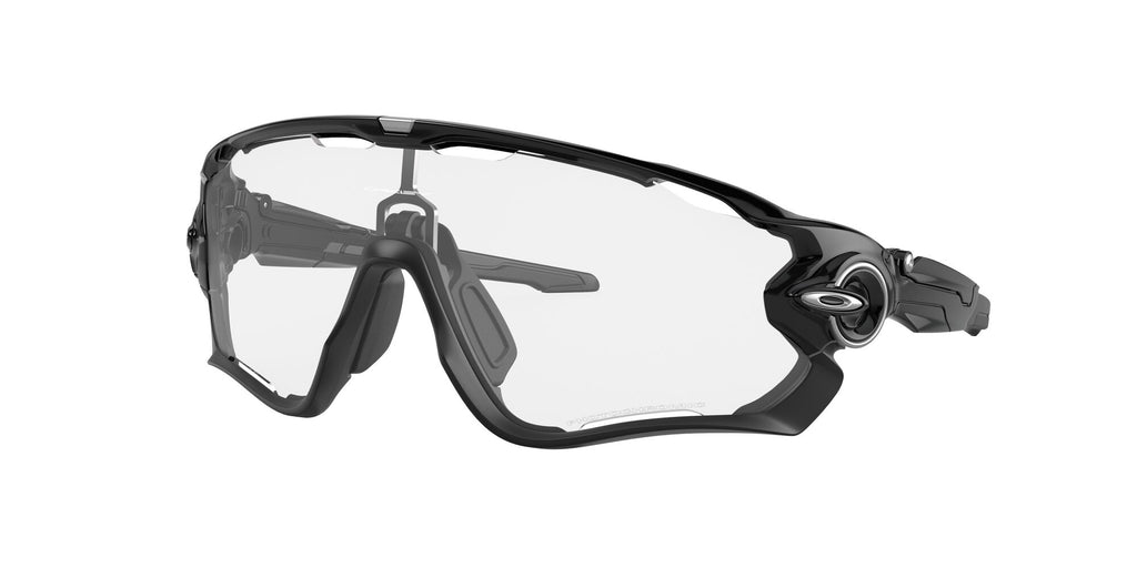 Oakley Jawbreaker 0OO9290 929014 31 Polished Black / Clear to Black Iridium Photochromic 31 / Plastic / Plastic