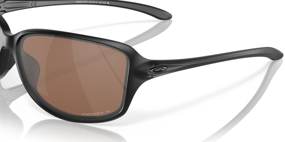 Oakley Cohort 0OO9301 930107 61 Matte Black / Prizm Tungsten Polarized 61 / Polycarbonate / O_matter / Molded
