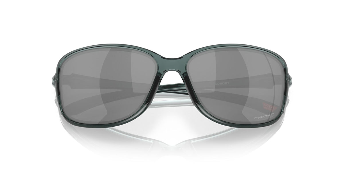 Oakley Cohort 0OO9301 930116 61 Crystal Black / Prizm Black Polarized 61 / Polycarbonate / O_matter / Molded