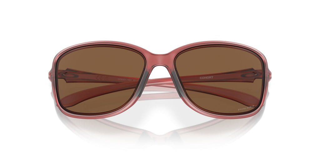 Oakley Cohort 0OO9301 930118 61 Matte Berry / Prizm Bronze 61 / Polycarbonate / O_matter / Molded