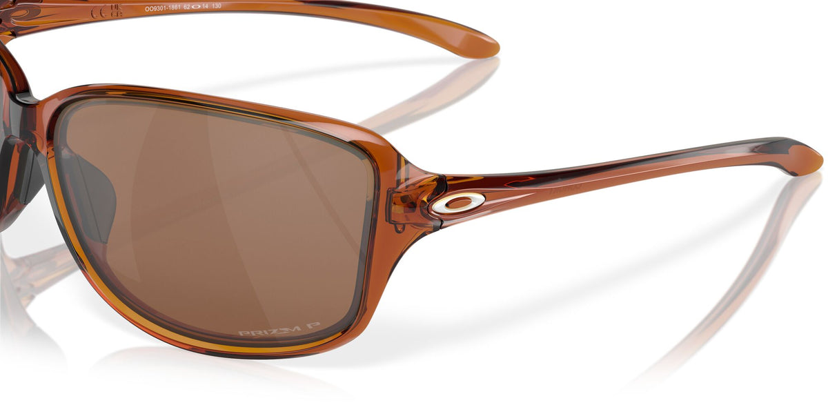 Oakley Cohort 0OO9301 930119 61 Dark Amber / Prizm Tungsten Polarized 61 / Polycarbonate / O_matter / Molded