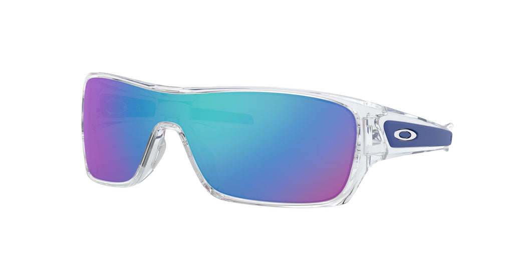 OO 9307 Oakley Turbine Rotor Polished Clear /  In Sapphire Iridium 32 / Plastic / Plastic