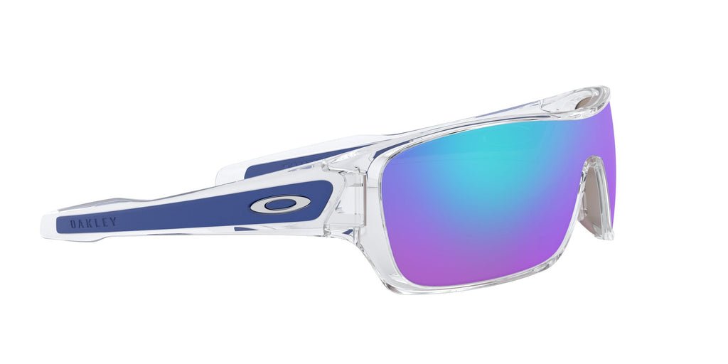OO 9307 Oakley Turbine Rotor Polished Clear /  In Sapphire Iridium 32 / Plastic / Plastic