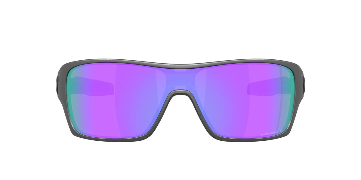 Oakley Turbine Rotor 0OO9307 930731 32 Matte Steel/ Prizm Violet Polarized