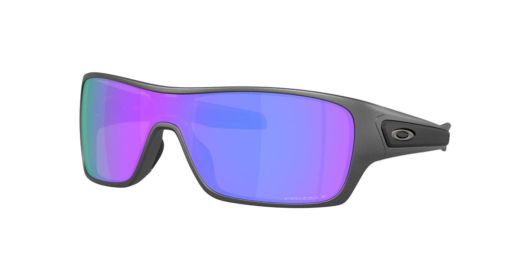 Oakley Turbine Rotor 0OO9307 930731 32 Matte Steel/ Prizm Violet Polarized