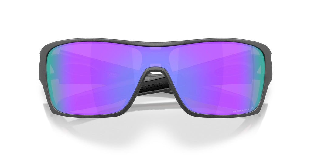 Oakley Turbine Rotor 0OO9307 930731 32 Matte Steel/ Prizm Violet Polarized