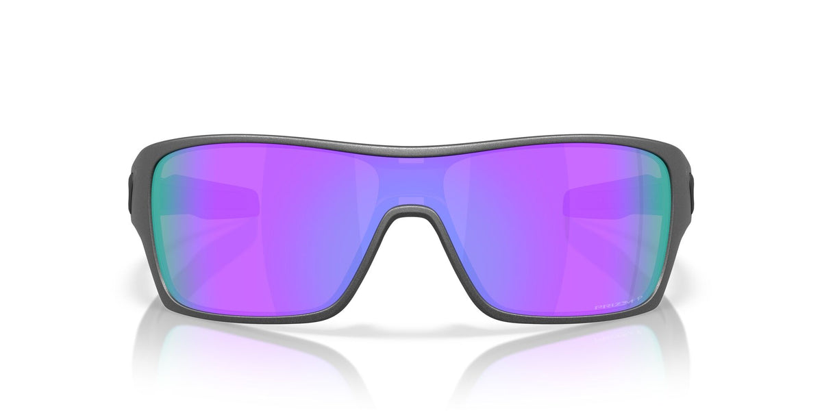 Oakley Turbine Rotor 0OO9307 930731 32 Matte Steel/ Prizm Violet Polarized