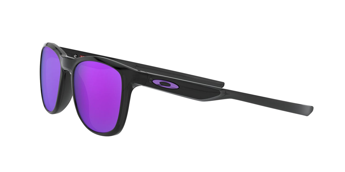 Oakley Trillbe X 0OO9340 934003 52 Polished Black Ink / Violet Iridium Polarized