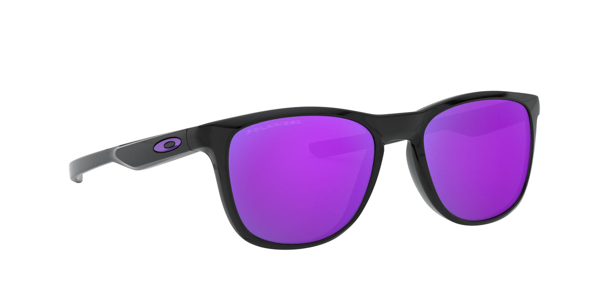Oakley Trillbe X 0OO9340 934003 52 Polished Black Ink / Violet Iridium Polarized
