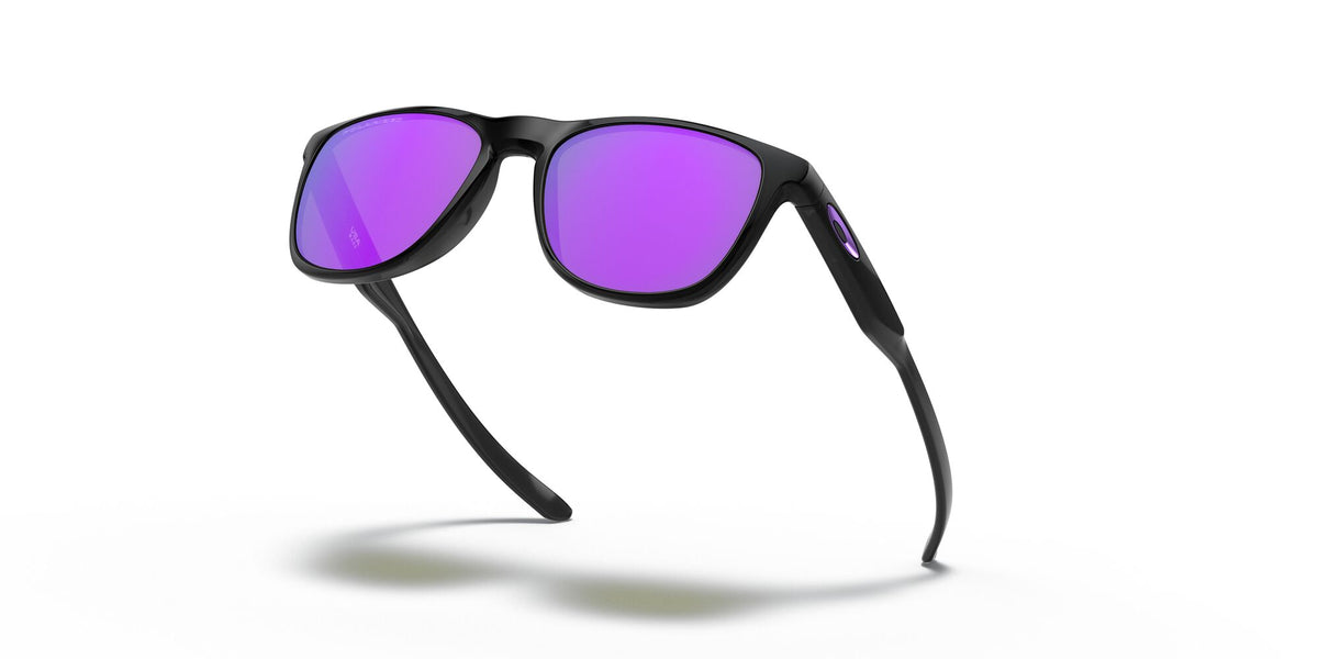 Oakley Trillbe X 0OO9340 934003 52 Polished Black Ink / Violet Iridium Polarized