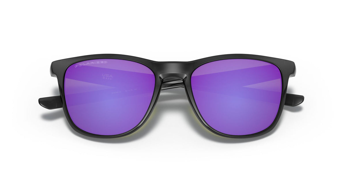 Oakley Trillbe X 0OO9340 934003 52 Polished Black Ink / Violet Iridium Polarized