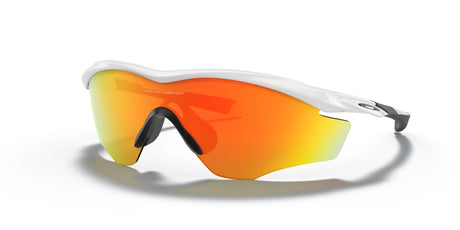 Oakley M2 Frame Xl 0OO9343 934305 45 Polished White / Fire Iridium 45 / Plastic / Plastic