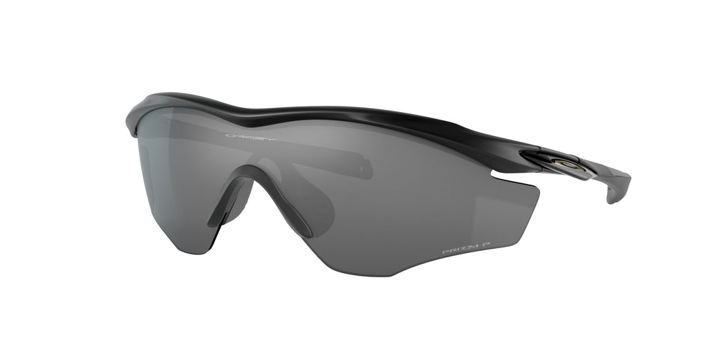 Oakley M2 Frame Xl 0OO9343 934319 45 Matte Black / Prizm Black Polarized 45 / Plastic / Plastic