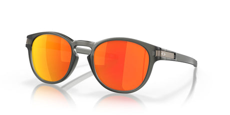 Oakley Latch (A) 0OO9349 934949 53 Matte Grey Smoke / Prizm Ruby Polarized 53 / Polycarbonate / O_matter / Injected