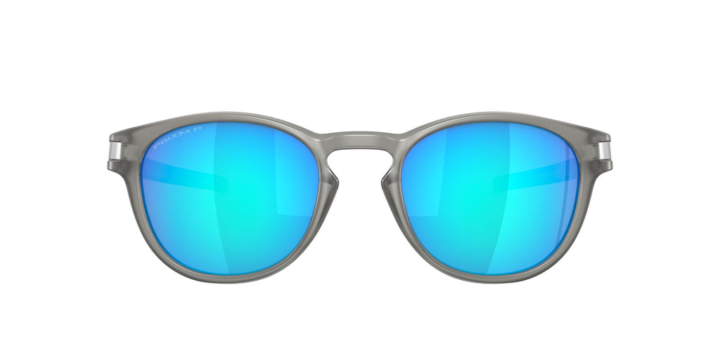OO 9349 Oakley Latch (A) Matte Grey Ink / Prizm Sapphire Polarised 53 53 / Plastic / Plastic