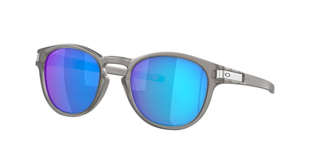 OO 9349 Oakley Latch (A) Matte Grey Ink / Prizm Sapphire Polarised 53 53 / Plastic / Plastic