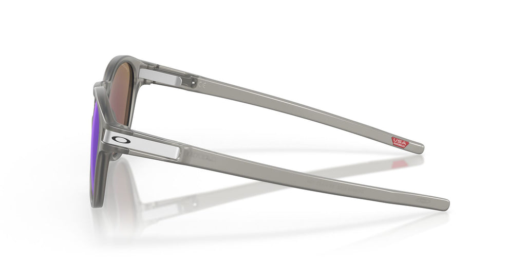 OO 9349 Oakley Latch (A) Matte Grey Ink / Prizm Sapphire Polarised 53 53 / Plastic / Plastic