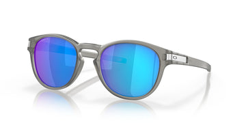OO 9349 Oakley Latch (A) Matte Grey Ink / Prizm Sapphire Polarised 53 53 / Plastic / Plastic