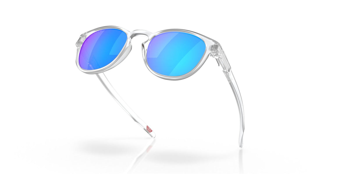 Oakley Latch (A) 0OO9349 934948 53 Matte Clear / Prizm Sapphire Polarized 53 / Polycarbonate / O_matter / Injected