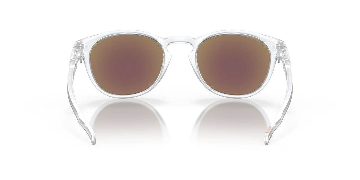 Oakley Latch (A) 0OO9349 934948 53 Matte Clear / Prizm Sapphire Polarized 53 / Polycarbonate / O_matter / Injected