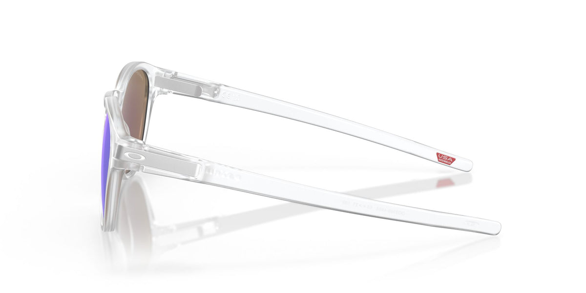 Oakley Latch (A) 0OO9349 934948 53 Matte Clear / Prizm Sapphire Polarized 53 / Polycarbonate / O_matter / Injected