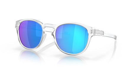 Oakley Latch (A) 0OO9349 934948 53 Matte Clear / Prizm Sapphire Polarized 53 / Polycarbonate / O_matter / Injected