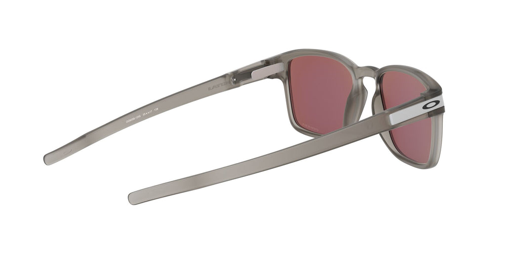 Oakley Latch Squared (A) 0OO9358 935812 55 Matte Grey Ink / Prizm Sapphire 55 / Polycarbonate / O_matter /