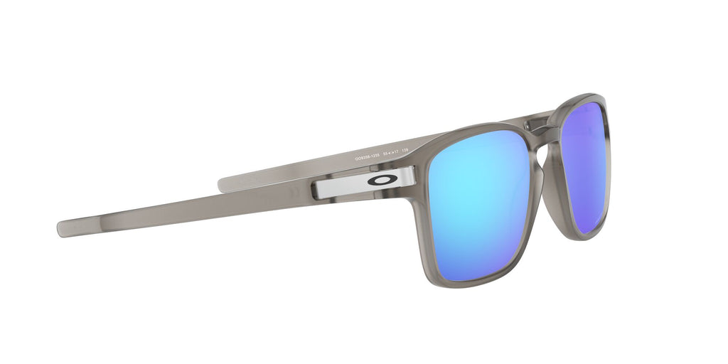 Oakley Latch Squared (A) 0OO9358 935812 55 Matte Grey Ink / Prizm Sapphire 55 / Polycarbonate / O_matter /