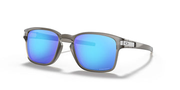 Oakley Latch Squared (A) 0OO9358 935812 55 Matte Grey Ink / Prizm Sapphire 55 / Polycarbonate / O_matter /