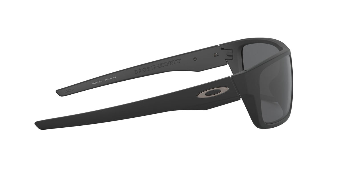 Oakley Drop Point 0OO9367 936701 60 Matte Black / Grey 60 / Plastic / Plastic
