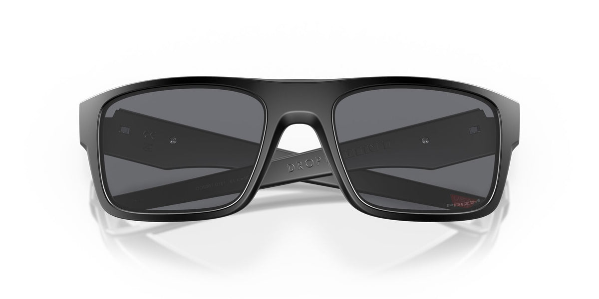 Oakley Drop Point 0OO9367 936701 60 Matte Black / Grey 60 / Plastic / Plastic