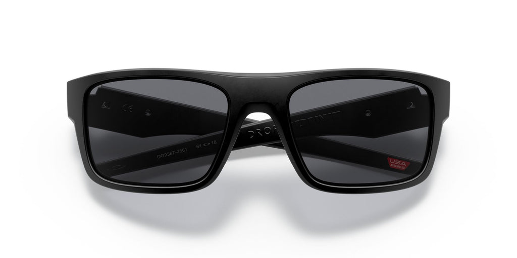 Oakley Drop Point 0OO9367 936701 60 Matte Black / Grey 60 / Plastic / Plastic