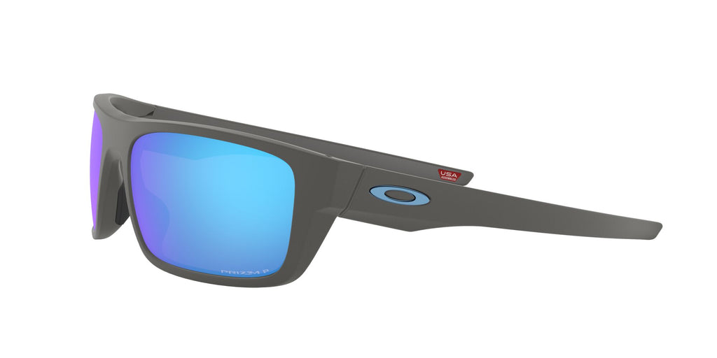 Oakley Drop Point 0OO9367 936706 60 Matte Dark Grey / Prizm Sapphire Polarized 60 / Plastic / Plastic