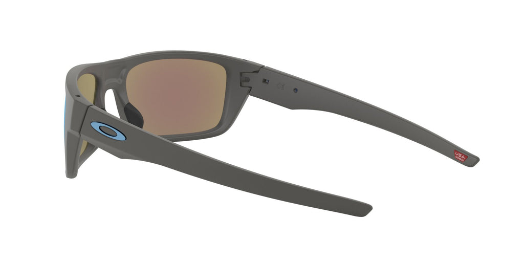 Oakley Drop Point 0OO9367 936706 60 Matte Dark Grey / Prizm Sapphire Polarized 60 / Plastic / Plastic