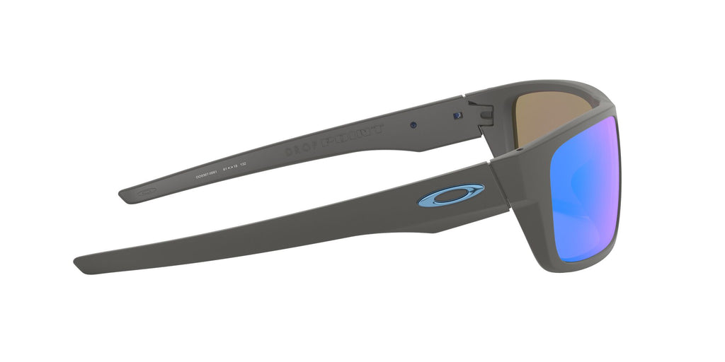 Oakley Drop Point 0OO9367 936706 60 Matte Dark Grey / Prizm Sapphire Polarized 60 / Plastic / Plastic