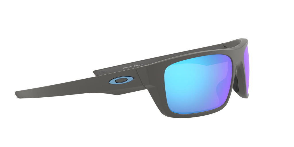 Oakley Drop Point 0OO9367 936706 60 Matte Dark Grey / Prizm Sapphire Polarized 60 / Plastic / Plastic