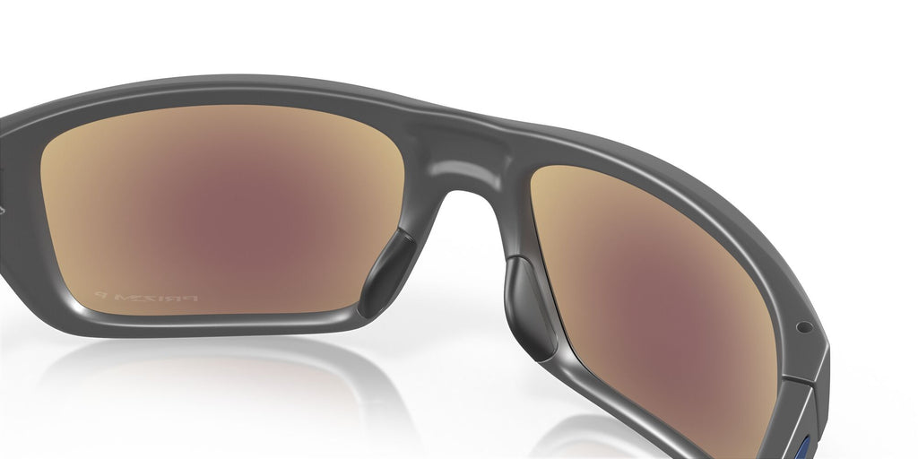 Oakley Drop Point 0OO9367 936706 60 Matte Dark Grey / Prizm Sapphire Polarized 60 / Plastic / Plastic