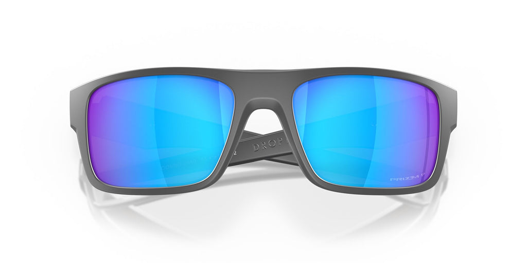 Oakley Drop Point 0OO9367 936706 60 Matte Dark Grey / Prizm Sapphire Polarized 60 / Plastic / Plastic