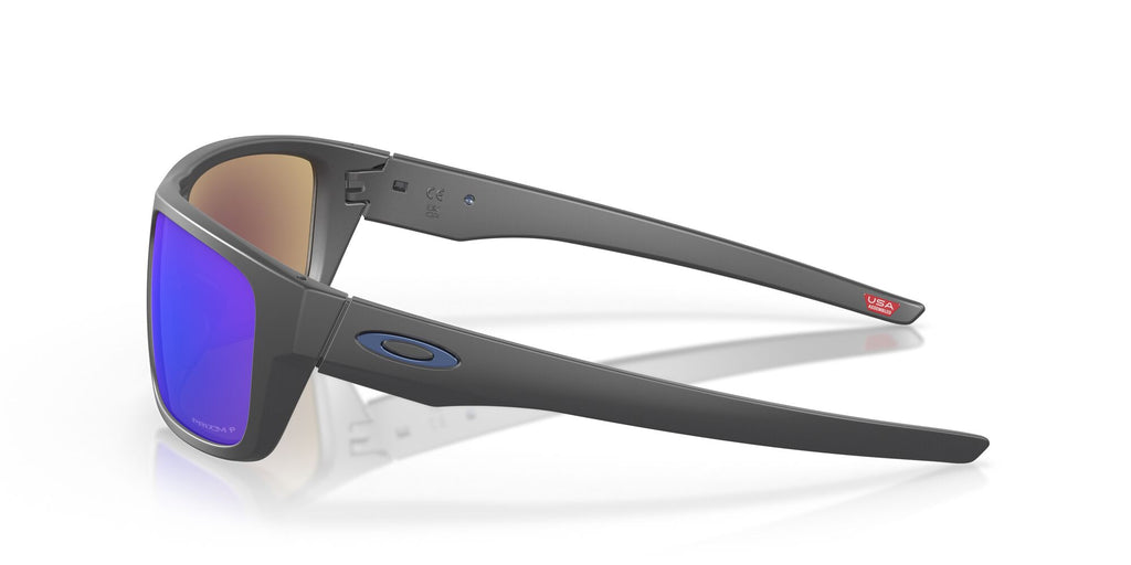 Oakley Drop Point 0OO9367 936706 60 Matte Dark Grey / Prizm Sapphire Polarized 60 / Plastic / Plastic