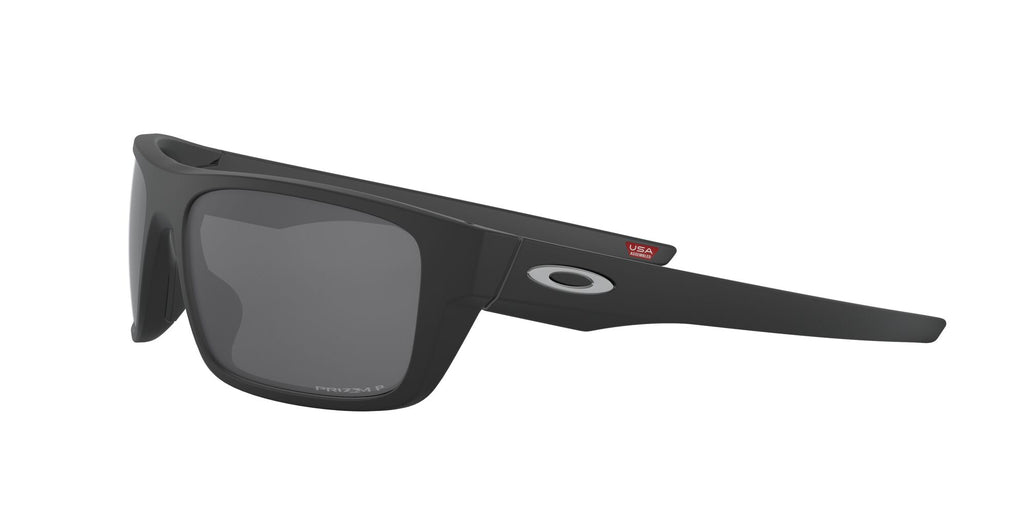 Oakley Drop Point 0OO9367 936708 60 Matte Black / Prizm Black Polarized 60 / Plastic / Plastic