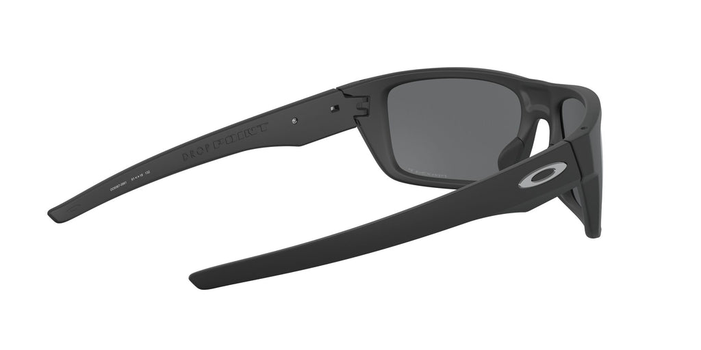 Oakley Drop Point 0OO9367 936708 60 Matte Black / Prizm Black Polarized 60 / Plastic / Plastic