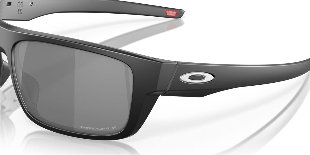 Oakley Drop Point 0OO9367 936708 60 Matte Black / Prizm Black Polarized 60 / Plastic / Plastic