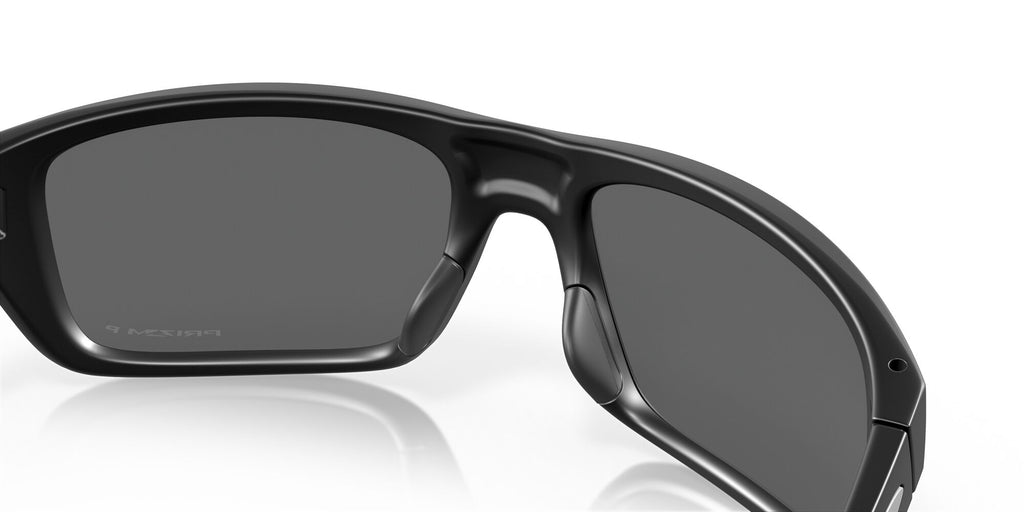 Oakley Drop Point 0OO9367 936708 60 Matte Black / Prizm Black Polarized 60 / Plastic / Plastic