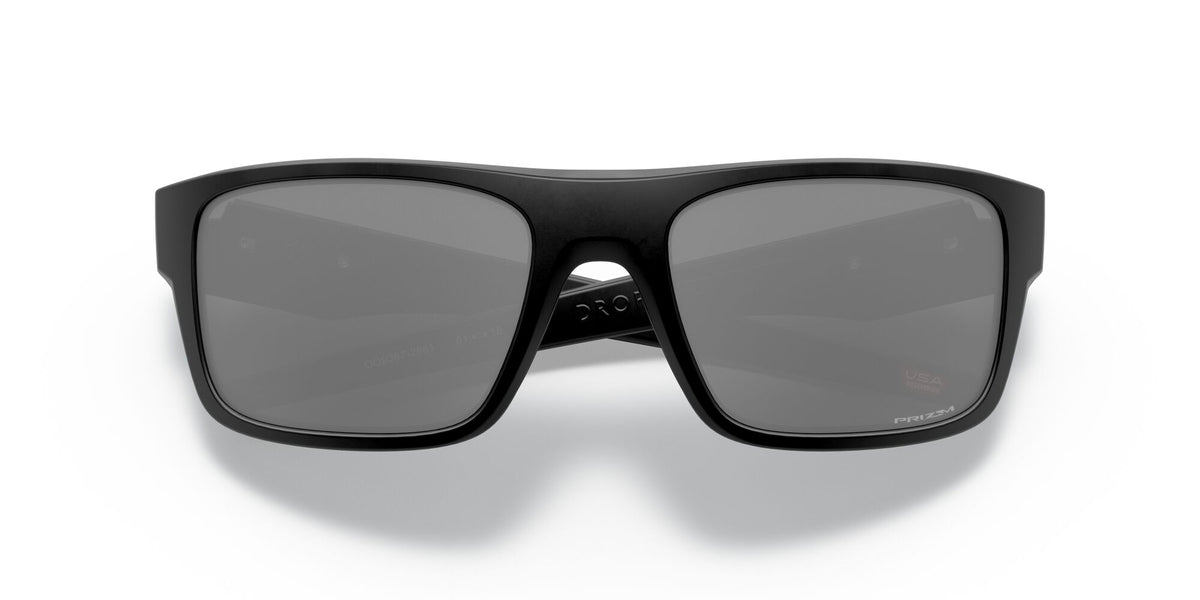 Oakley Drop Point 0OO9367 936708 60 Matte Black / Prizm Black Polarized 60 / Plastic / Plastic