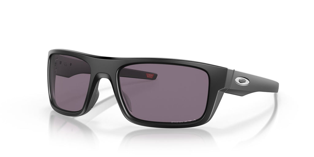 OO 9367 Oakley Drop Point Matte Black /  In Prizm Grey 60 / Plastic / Plastic
