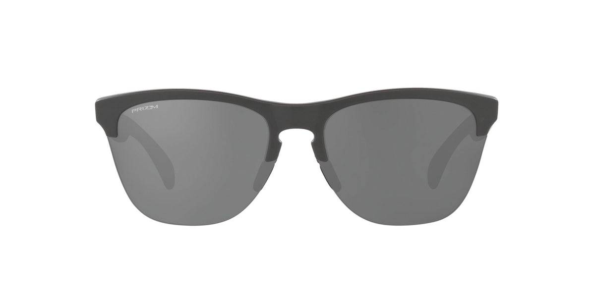 Oakley Frogskins Lite 0OO9374 937451 63 Matte Dark Grey / Prizm Black 63 / Polycarbonate / O_matter / Molded