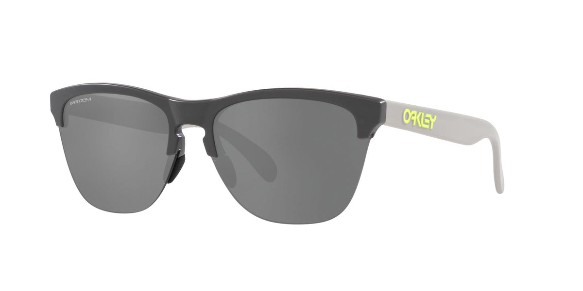 Oakley Frogskins Lite 0OO9374 937451 63 Matte Dark Grey / Prizm Black 63 / Polycarbonate / O_matter / Molded