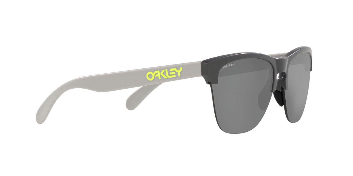 Oakley Frogskins Lite 0OO9374 937451 63 Matte Dark Grey / Prizm Black 63 / Polycarbonate / O_matter / Molded